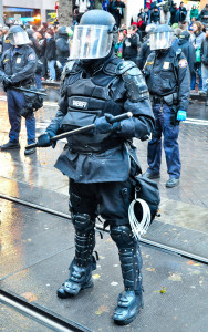 Riot Police by Igal Koshevoy on flickr